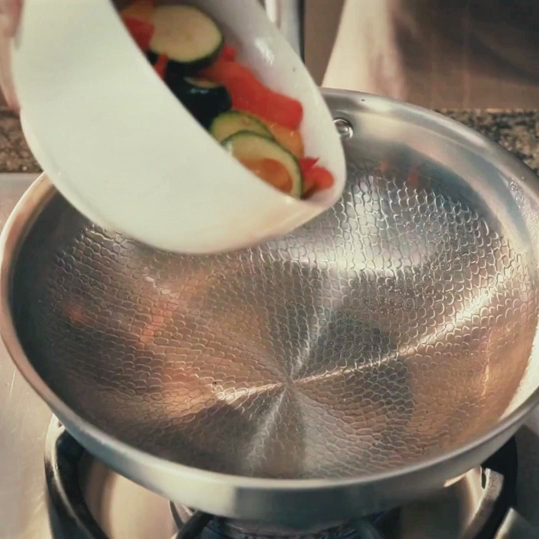 Wok 100% Titane Pur (28 cm) — TITANOX®